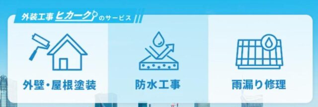 外装工事ヒカーク 特徴