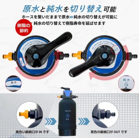 原水 純水 切り替え