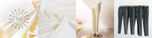 B-THREE ビースリー ストレッチパンツ 特徴