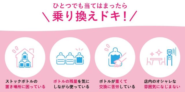 アクアバンク 水素水ウォーターサーバー 特徴