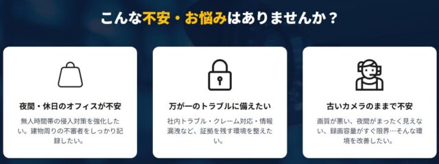 コピー機王国 防犯カメラ 特徴