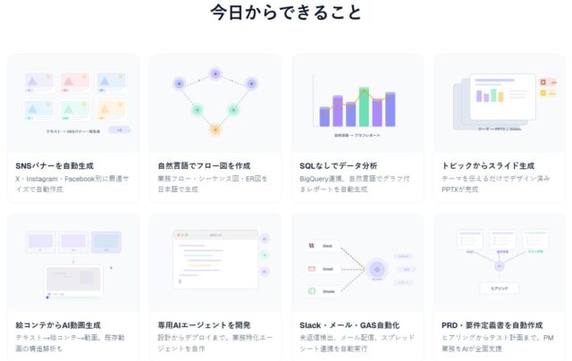 AI Agent Camp 特徴