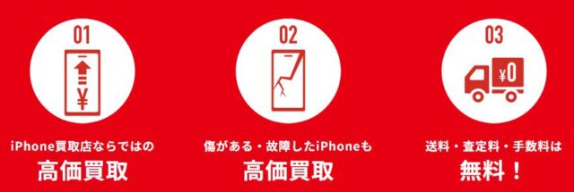 モバステ iPhone スマホ 買取 特徴
